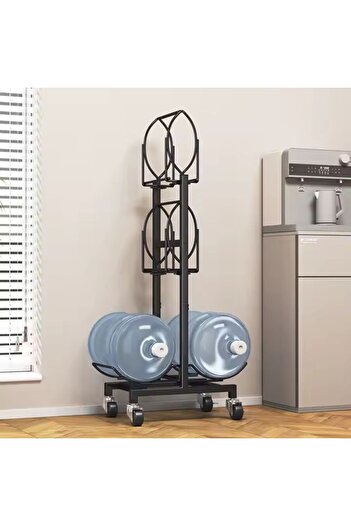 Choice Foldable mobile water bottle storage rack