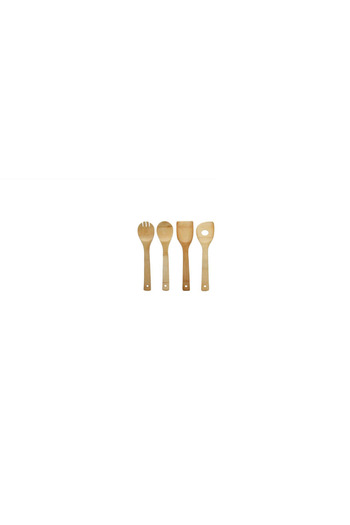 Clino Set of 4 kitchen spoons, 5five Simply Smart, Bamboo, Beige