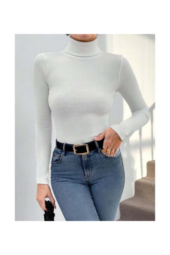 joshua Women's full fisherman ribbed sweater