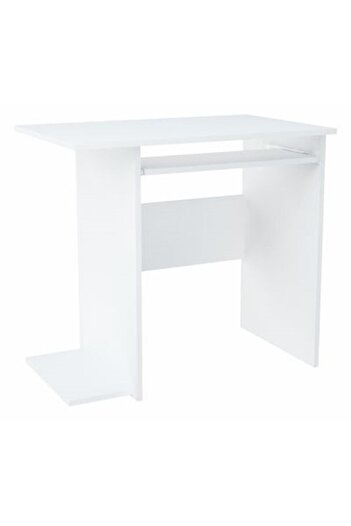 Other B5 WHITE desk, keyboard shelf, left, right