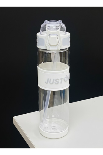 Bisbell 650ml Modular Water Bottle with Straw | BPA-Free | Gym Office Sport Travel,BB4056W