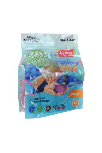 hak-iş oyuncak Sand Glütensiz Doğal Kinetik Oyun Kumu 500 gr – Yapışmaz ve Kurumaz