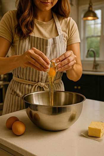 garaccu Stainless Steel Deep Whisking and Mixing Bowl – Kitchen Mixing Bowl, Cake and Pastry