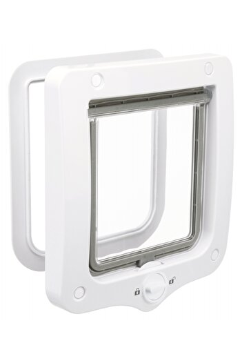 Trixie Swinging Cat Door, 2-Way, 20x22 cm, White, 44201
