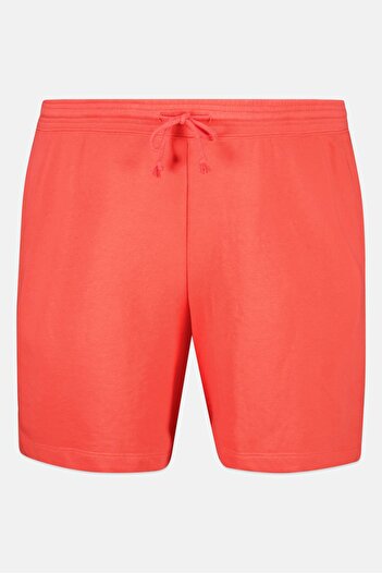 GAP Men Regular Fit Solid Basic Shorts, Burnt Orange