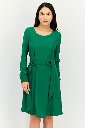 ORSAY Women Solid Mini Dress, Green