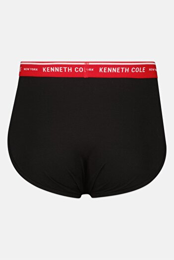 Kenneth Cole سروال داخلي رجالي بشعار العلامة التجارية، عبوة من قطعتين، متعدد الألوان