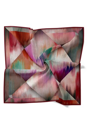 Levidor Trend Twill Scarf Special Design Batik Tual Pattern