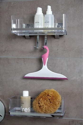 Saban Pink, Large Squeegee for Countertops and Glass Cleaning 34X21Cm