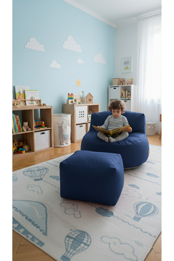 PATARA HOME Mila Kids Puff Koltuk & Oyun Koltuğu & Çocuk Koltuğu