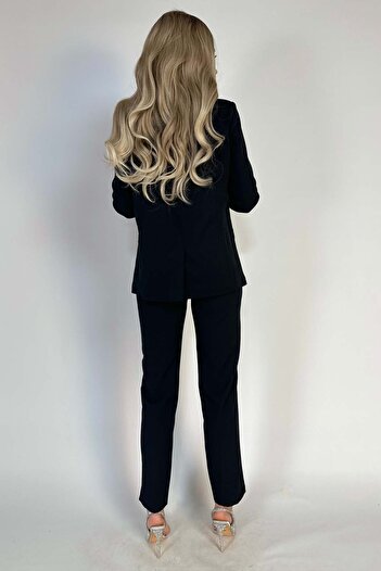 WildFashion Elegant 2-piece suit, jacket and long trousers H752-1