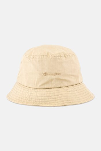 Champion Men Solid Bucket Hats, Beige