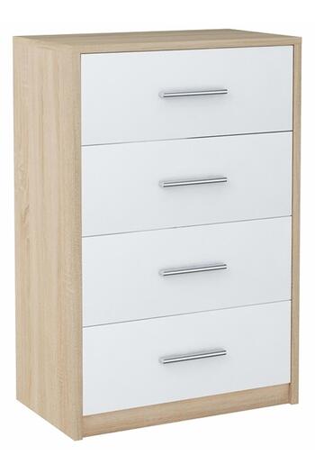 Other BODO chest of drawers 60cm 4S WHITE-SONOMA shelf
