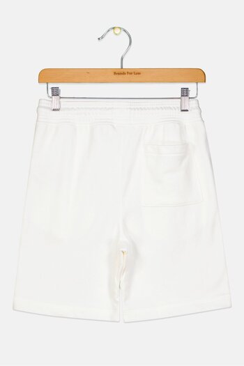 GAP Kids Boy Brand Logo Basic Shorts, Off White