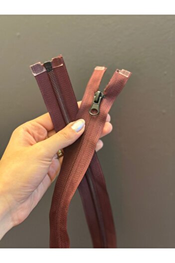 Gönülden Tasarım Bordo Color Zipper 65X3 cm