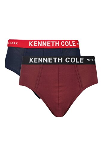 Kenneth Cole طقم ملابس داخلية رجالي بشعار العلامة التجارية، قطعتين، متعدد الألوان