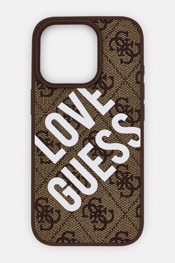Guess iPhone 16 Pro Brand Logo Protective Case, Multicolor