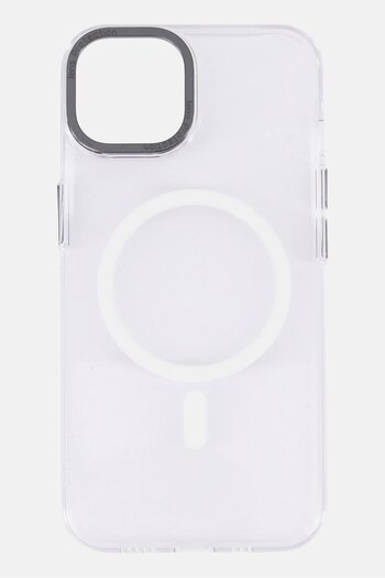Levelo iPhone 14 MagSafe Sensa Clear Back Case, Transparent/Grey