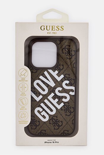 Guess iPhone 16 Pro Brand Logo Protective Case, Multicolor