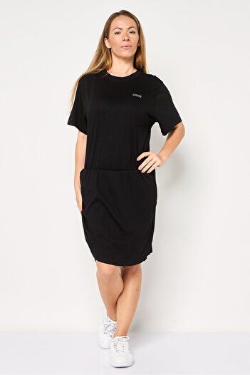 DKNY Sport Women Sportswear Fit Outdoor Dress, Black