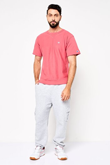 Champion Men Sportswear Fit Short Sleeve Outdoor T-Shirt, Red
