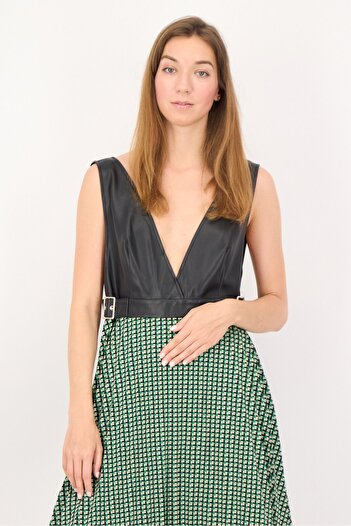 ORSAY Women Abstract Mini Dress, Multicolor