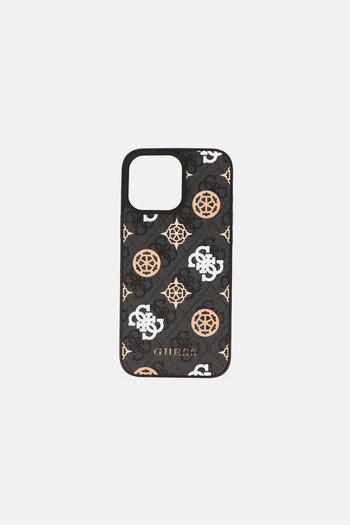 Guess iPhone 16 Pro Max Brand Logo Protective Case, Multicolor