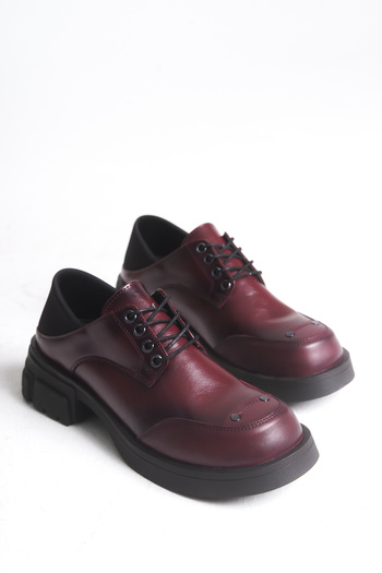 Liza Shoes Li̇dya Women's Lace-Up Loafer Shoes A018- K4080