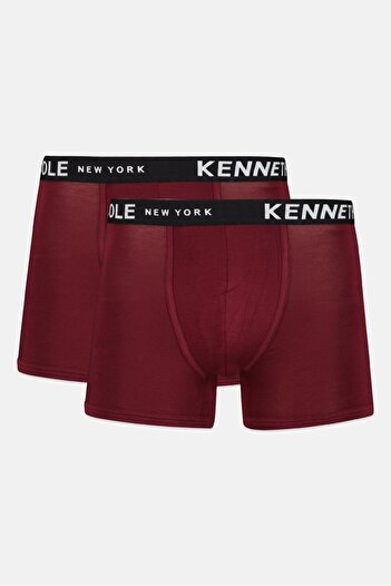 Kenneth Cole سروال داخلي رجالي بشعار العلامة التجارية، عبوة من قطعتين، متعدد الألوان