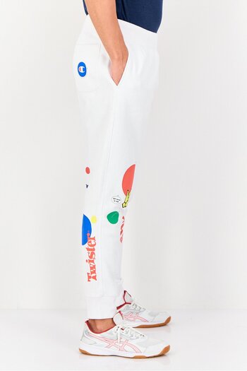 Champion Men Sportswear Fit Outdoor Sweatpants, White