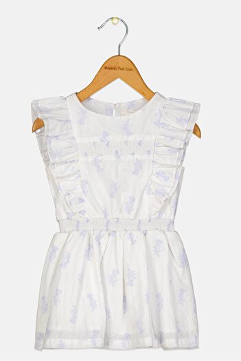 Gingersnaps Toddlers Girl Allover Print Dress, Multicolor