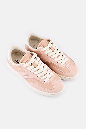 Calvin Klein Women Norah Medium Lace Up Shoes, Light Pink