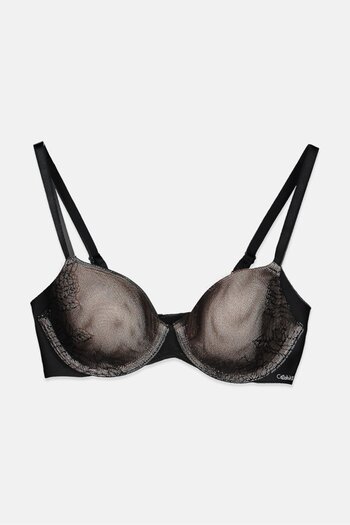 Calvin Klein Women Underwire Padded Bra, Black