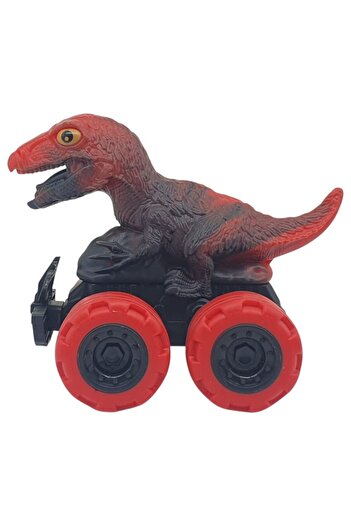 Birlik Oyuncak Friction Powered Dinosaur Cars 2-Pack - 12 cm - Triceratops & Trex