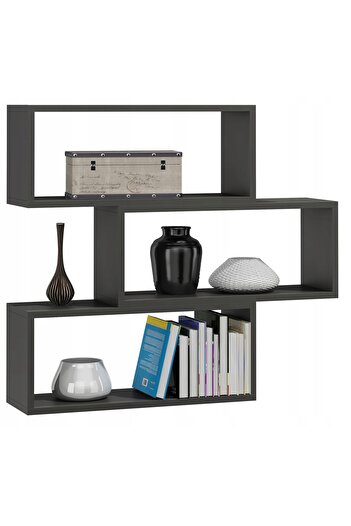 Other ADAM anthracite gray hanging wall shelf