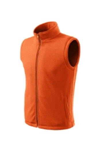 RIMECK Unisex Polar Fleece Vest 280g Material Density Anti-Pilling Treatment