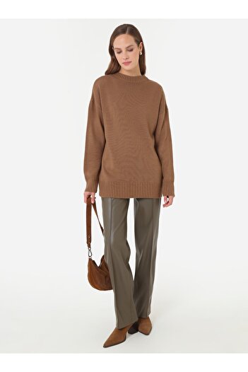 Benin Knitwear Sweater - Dark Mink -