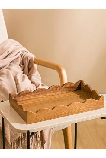 LC Waikiki Rectangular Wooden Tray 32 cm (W5)
