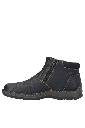 Rieker Casual boots, men, RIEKER, 05362-00 black, genuine leather 41