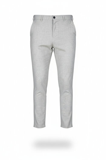 hello7 Men's Slim Fit Straight Cut Cotton Chino Trousers