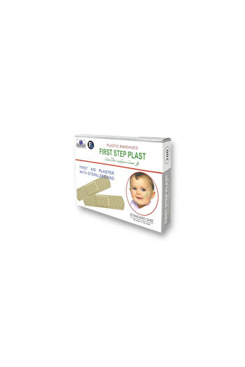 First Step Standard Plastic Bandages, 100 pieces