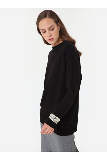 Benin Knitwear Sweater - Black -