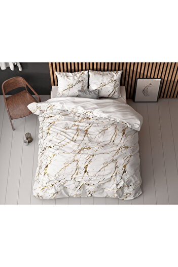 Sleeptime Premium bed linen set - OEKO-TEX® Standard 100, White, Polyester, 240 x 220 cm, Origin Netherlands