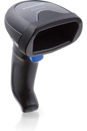 Fipka Datalogic QuickScan QBT2500, BT, 2D, multi-IF, Digimarc, kit (USB), black handheld Bluetooth scanner