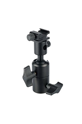 Generic Ball head M11-053 with umbrella holder and flash shoe for tripod