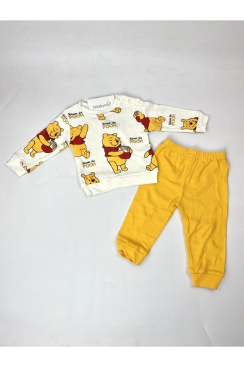 bebekyol Winnie the Bear Printed Baby Set