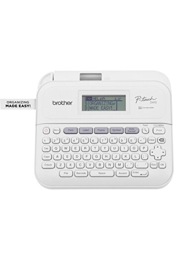 Brother جهاز صنع الملصقات P-Touch PT-D410