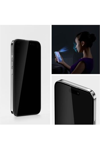 Generic Lacoz Premium 5D Tempered Glass Screen Protector – 9H Hardness, Bubble Free For Iphone 17 pro