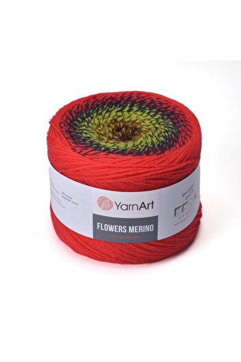 Yarnart Flowers Merino - Marbleized Hand Knitting Yarn Marbleized-563