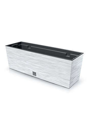 Other FURU DFC600 Oblong Flowerpot with Insert | White